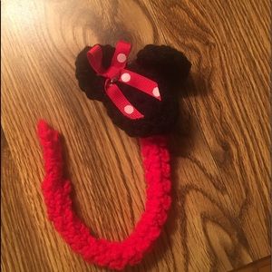 MINNIE MOUSE PACIFIYER HOLDER